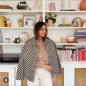 Monki Between Season Jacket in Brown Size XS NWT